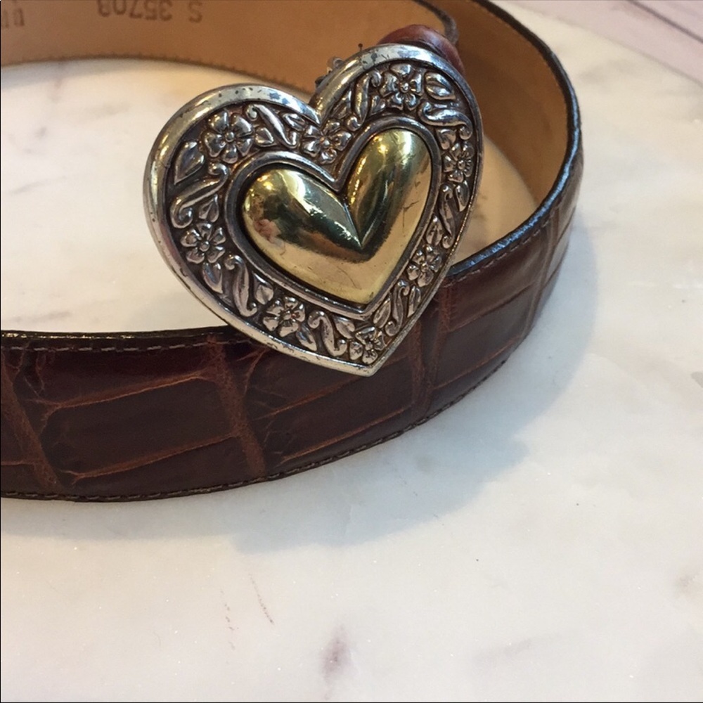 Sale! Brighton leather heart belt - Picture 7 of 9